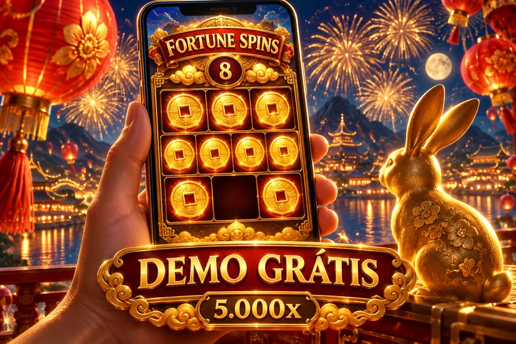 Fortune Rabbit Fortune Spins demo no celular