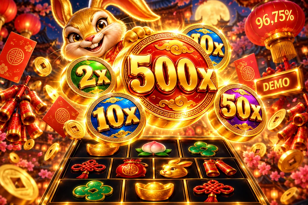 Fortune Rabbit moedas de prêmio até 500x