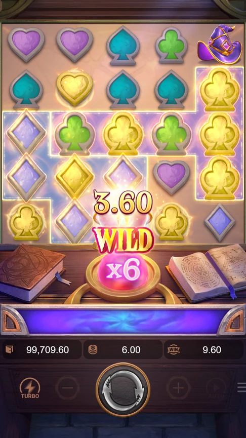 Gold symbols turn wild at x6