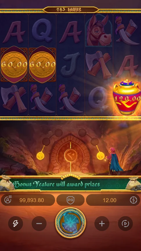 Red jar collects two coins 120.00