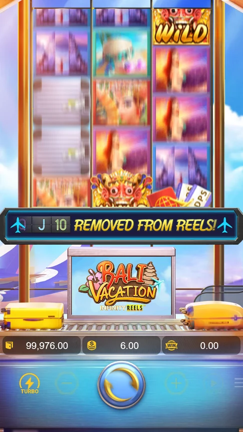 Bali Vacation No Poker removes card symbols