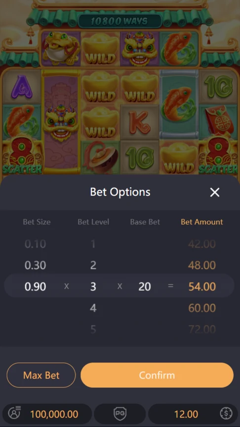 Caishen Wins demo bet options