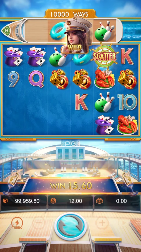 Cruise Royale captain wild on top reel