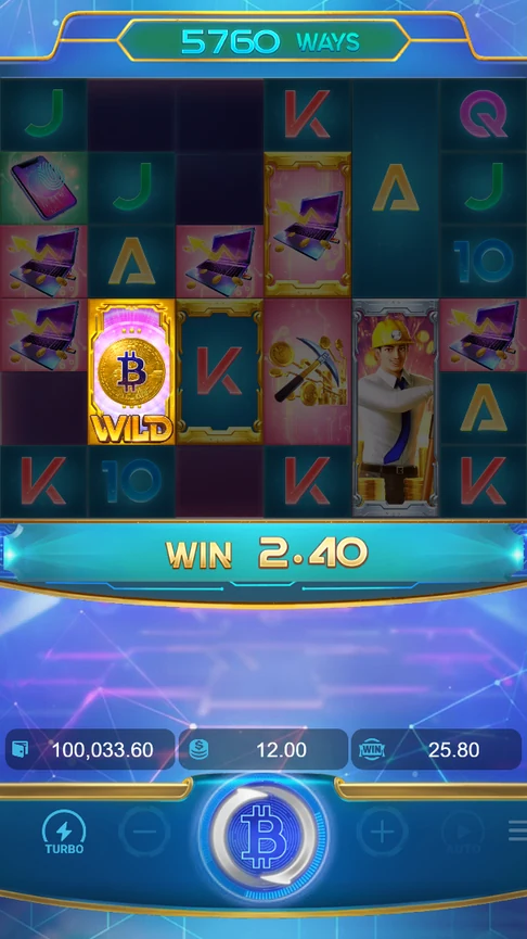 New bitcoin wild on reel two