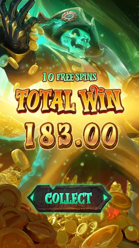 Dead Man's Riches free spins 183.00
