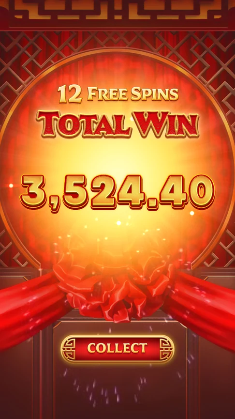 Double Fortune free spins total win