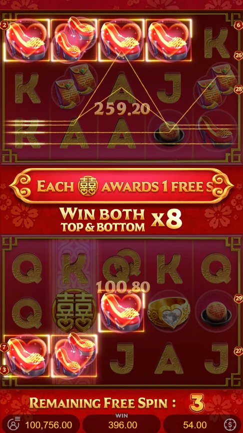 Double Fortune both boards win x8