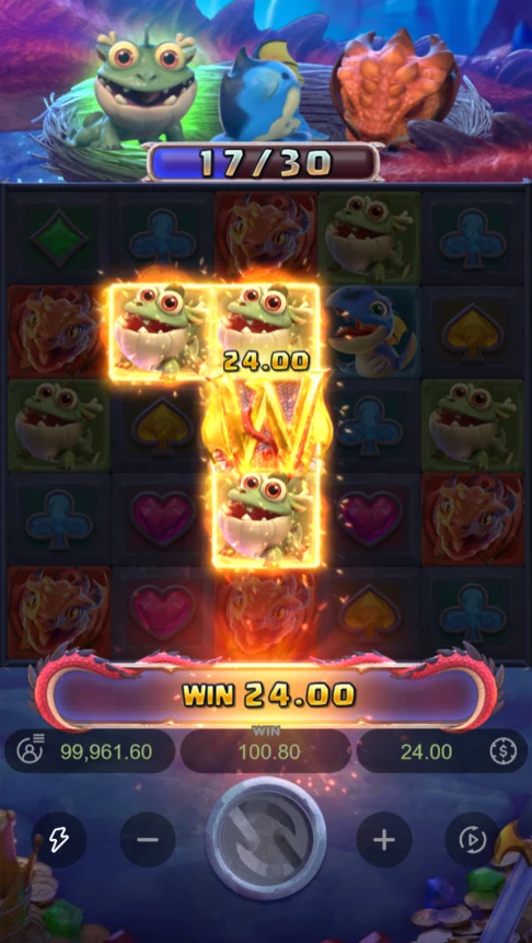 Dragon Hatch 2 earth dragon win