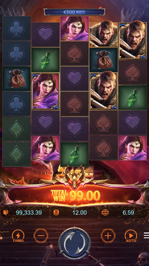 Dragon's Treasure Quest Big Win 99.00