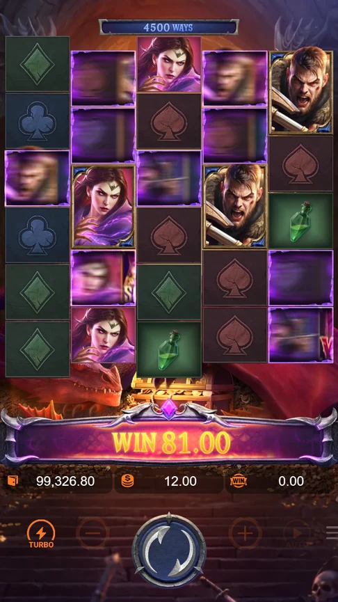 Dragon's Treasure Quest split windows 4,500 ways