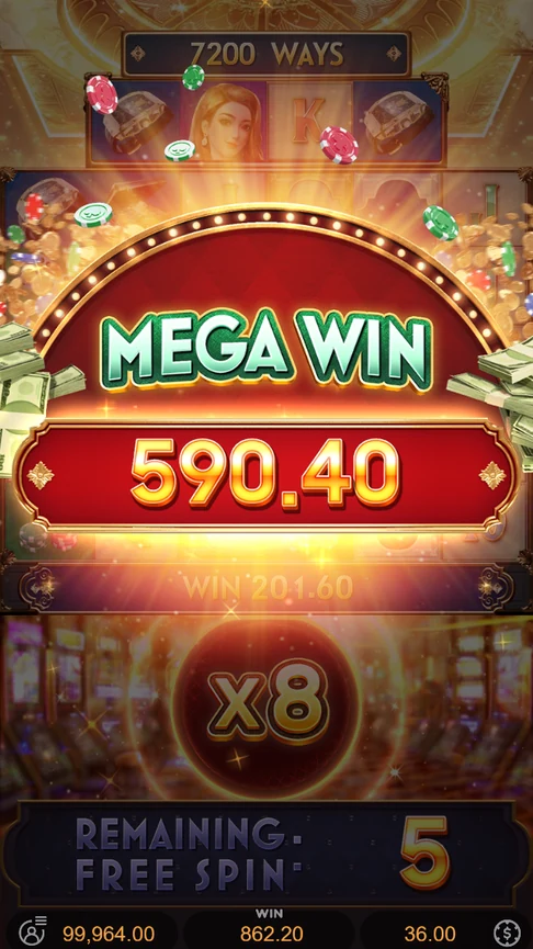 Dreams of Macau x8 Mega Win
