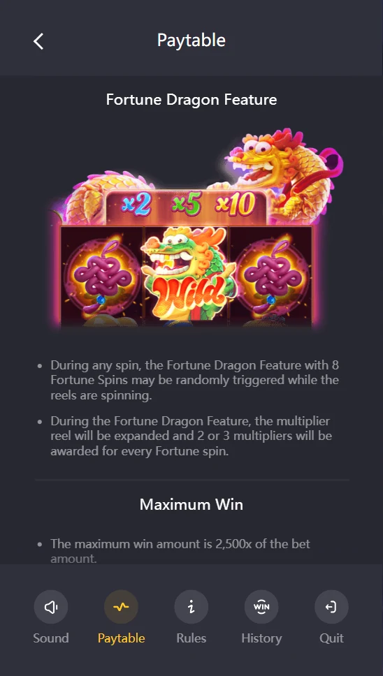 Fortune Dragon Fortune Spins expanded multipliers