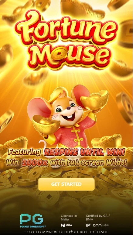 Fortune Mouse demo loading screen PG Soft