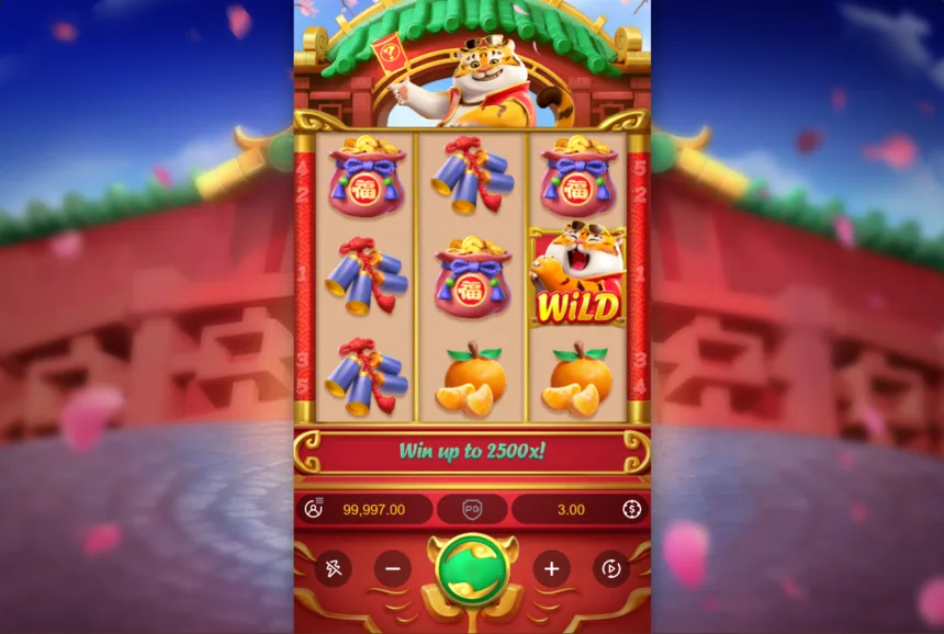 Fortune Tiger demo gameplay reels and tiger wild