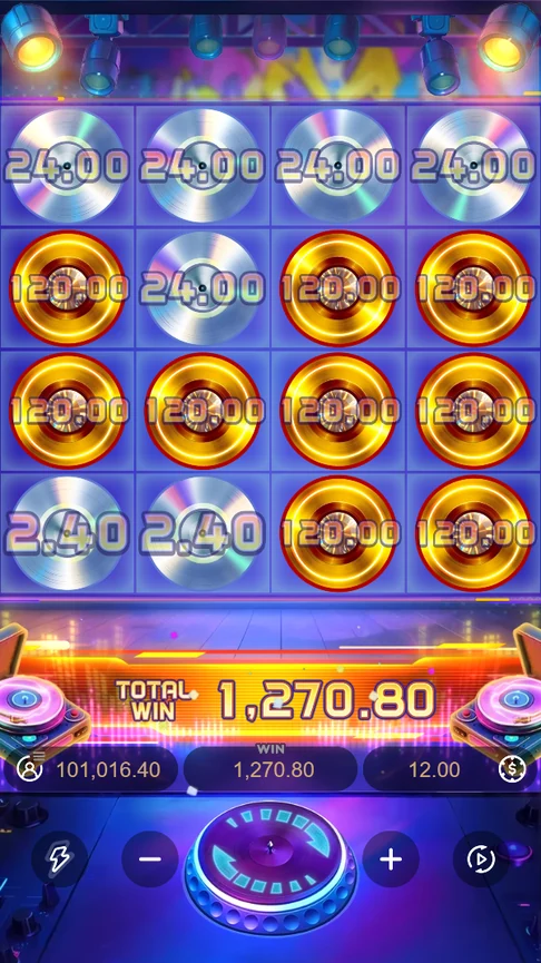 Funky Fortunez gold discs total 1,270.80