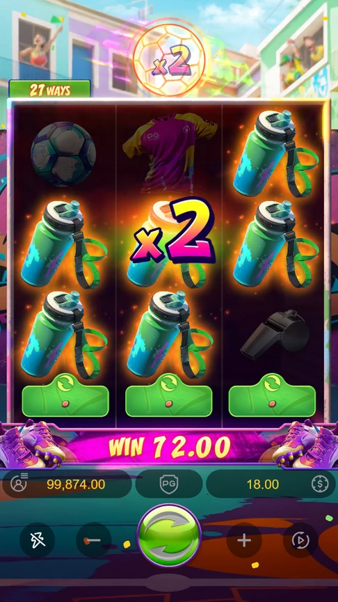 Futebol Fever water bottles x2 win
