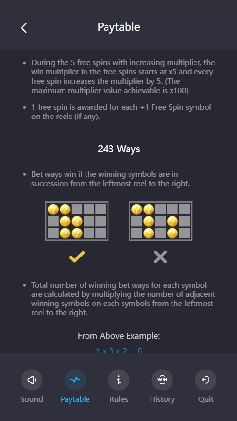 Genie's 3 Wishes x5 to x100 multiplier