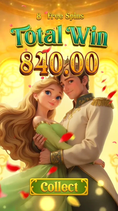Princess and the Frog free spins 840.00
