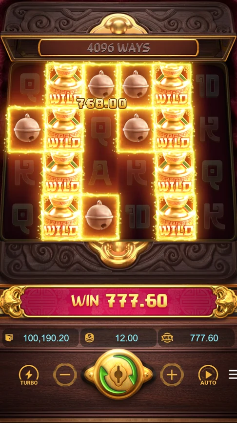 Sixty-four bell ways worth 768.00