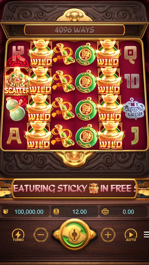 Jewels of Prosperity reels in treasure box
