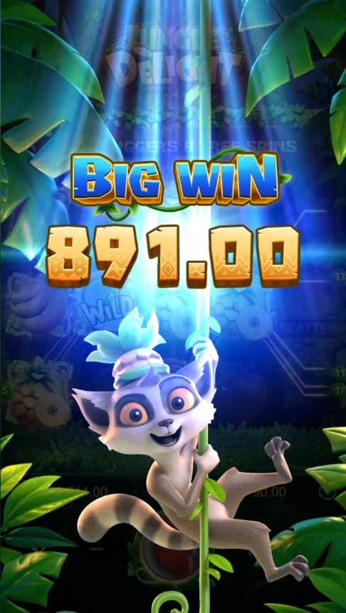 Jungle Delight demo Big Win 891