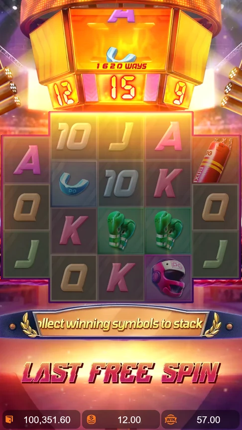 Knockout Riches 1,620 ways counters