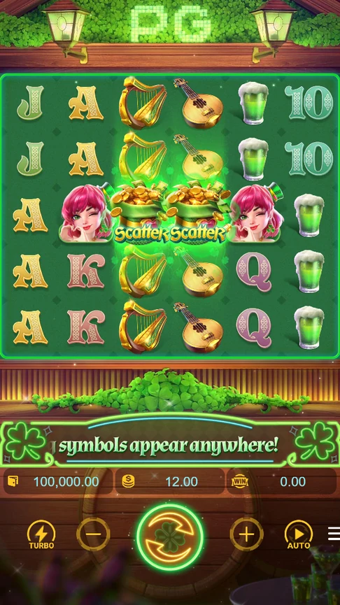 Lucky Clover Riches 6x5 pub board