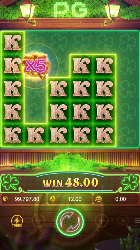 Lucky Clover Riches gold clover x5