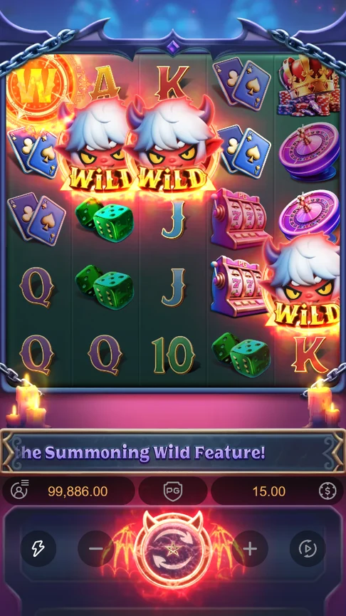 Lucky Mischief three Summoning Wild devils