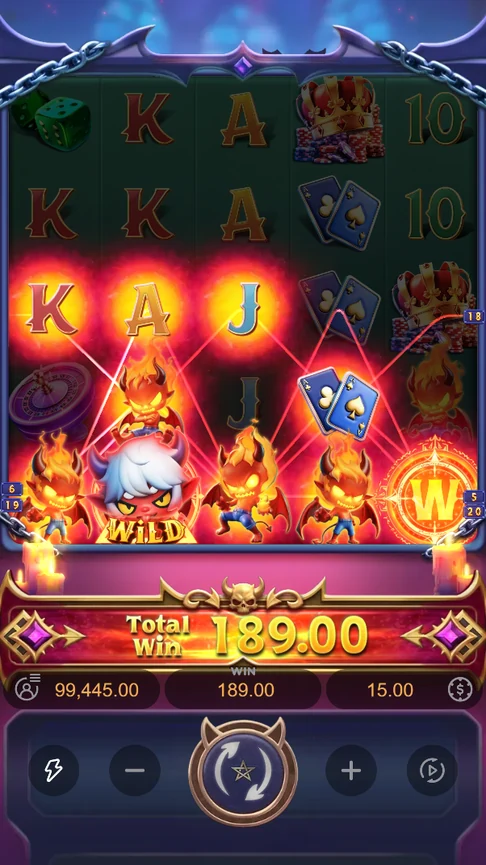 Lucky Mischief wild row paying 189.00