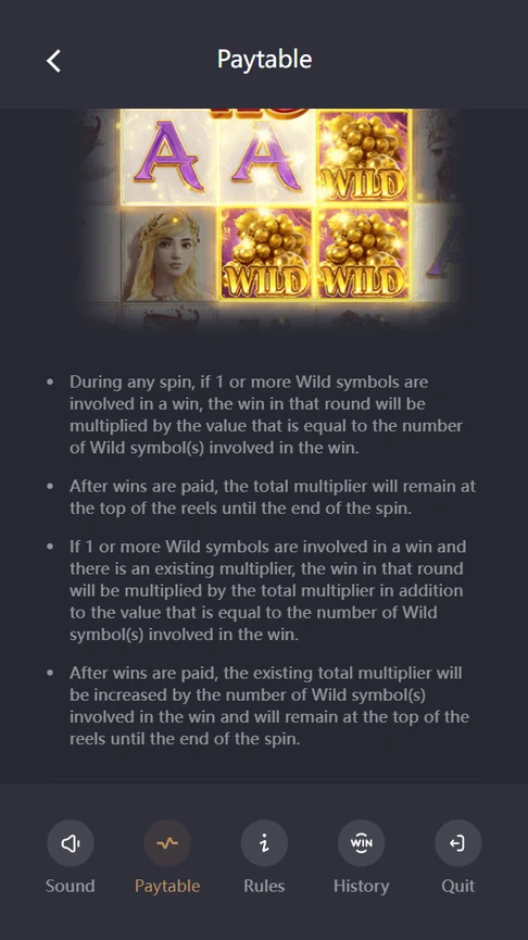 Midas Fortune wild multiplier rules