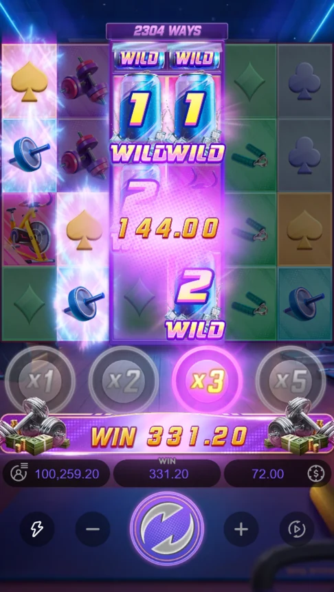 Mighty Mania third round x3 win