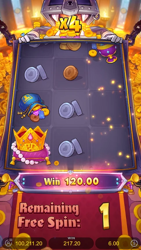 Mr. Treasure's Fortune crowns paid at x4