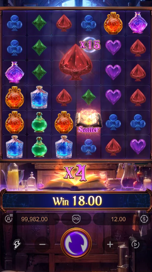 Mystic Potion big ruby with x15