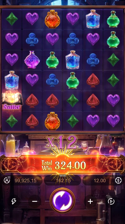 Mystic Potion x12 total of 324.00
