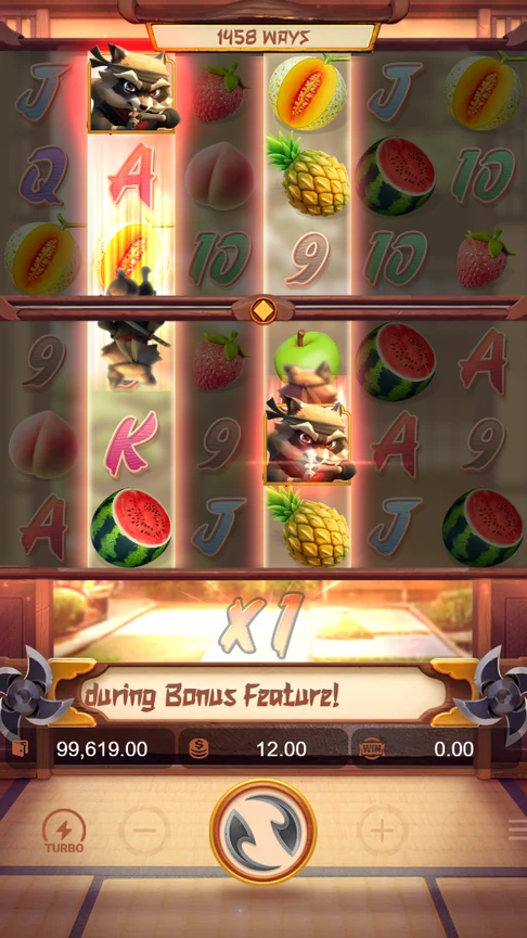 Raccoon wilds copied across both boards