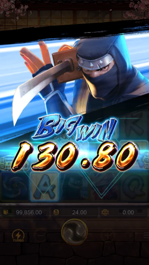 Ninja vs Samurai demo Big Win