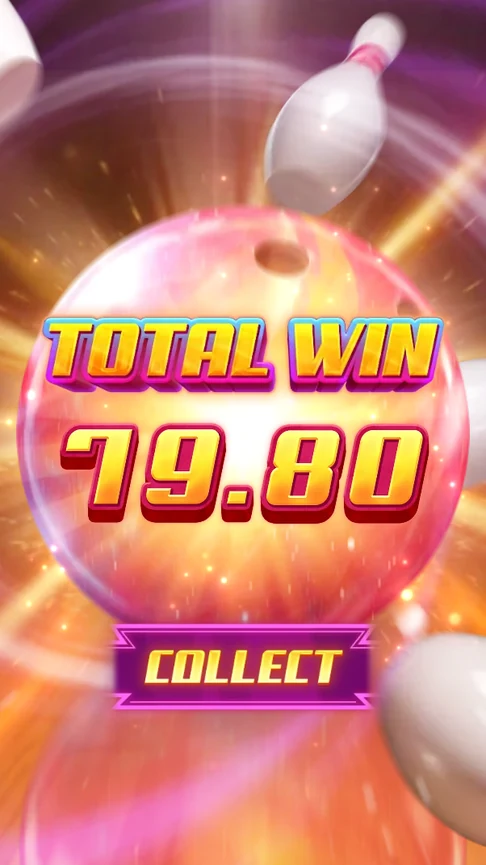 Perfect Strike free spins total 79.80