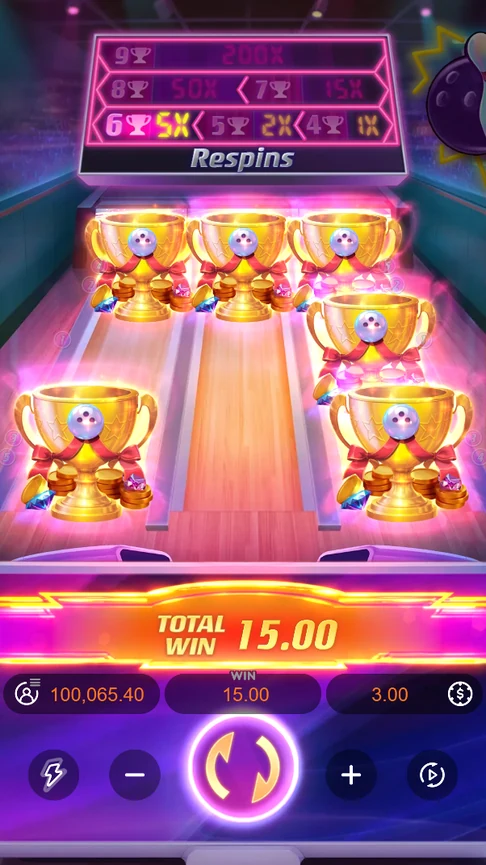 Perfect Strike six trophies pay 15.00