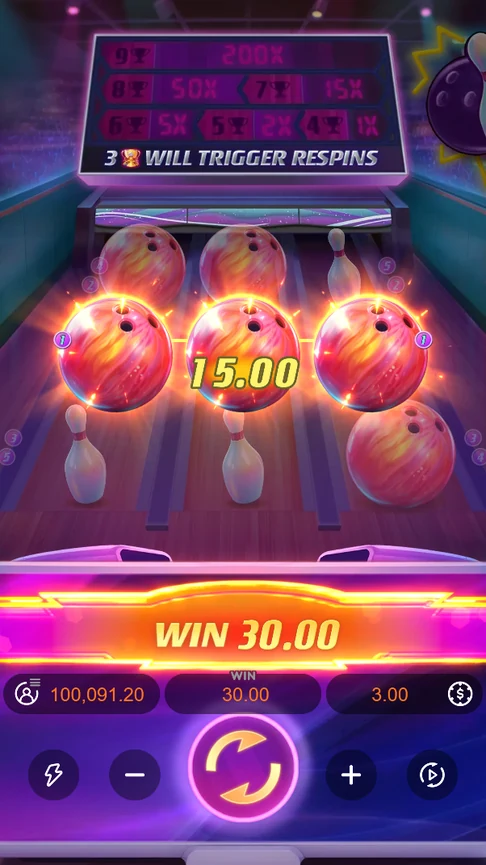 Perfect Strike bowling balls pay 30.00