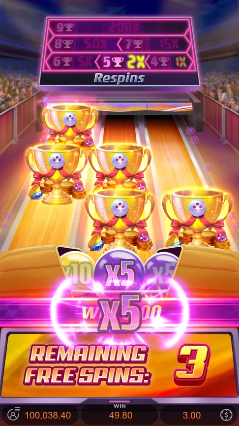 Perfect Strike trophies multiplied by x5