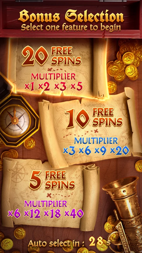 Queen of Bounty bonus selection three ladders