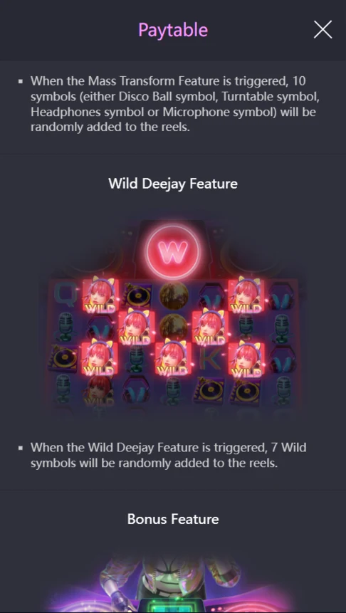 Rave Party Fever Wild Deejay seven wilds