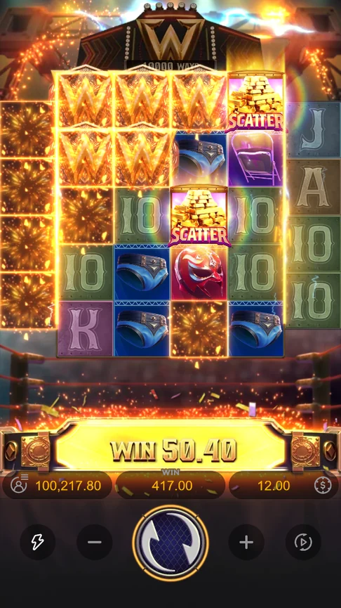 Reel Royale Showdown round through wild belts
