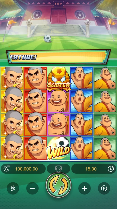 Shaolin Soccer five player symbols board