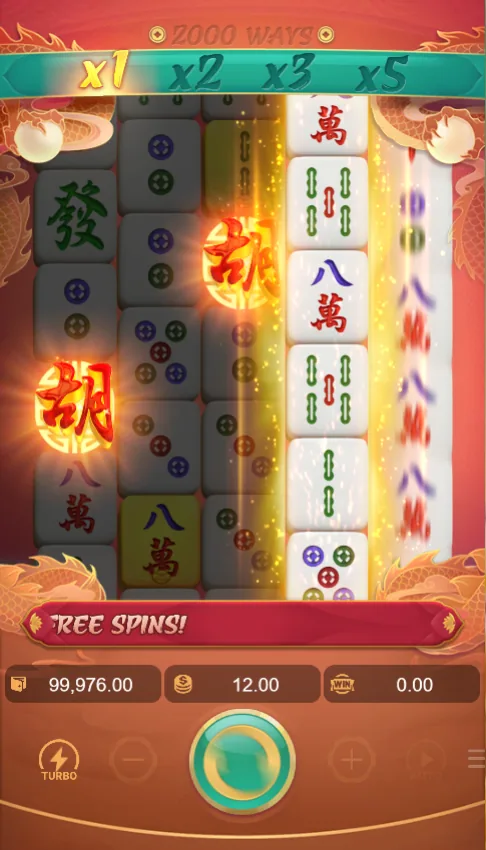 Mahjong Ways 2 scatter symbols landing to trigger free spins
