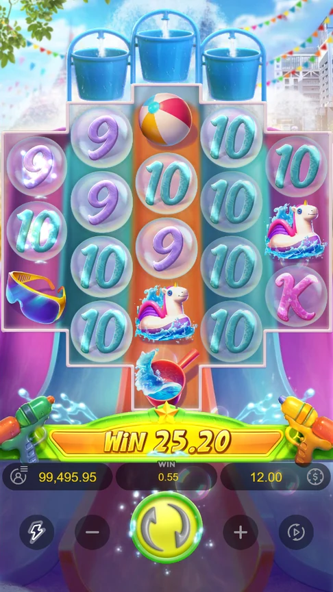 Songkran Splash first round paying 25.20