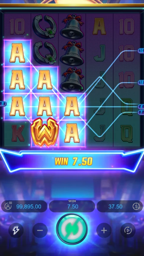 Super Wildrix five ace lines win