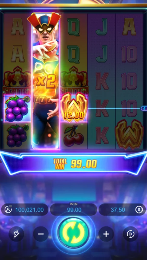 Super Wildrix grapes line x2 win