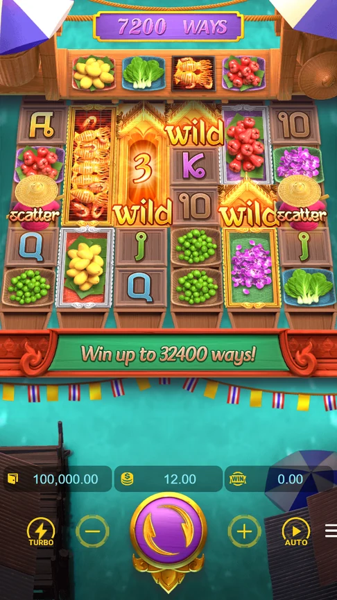 Thai River Wonders 7200 ways board